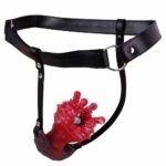 Wearable Silicone Butt Plug with Harness - Image 4