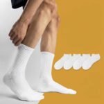 Cotton Socks 4-Pack – Black & White, Multiple Styles - Image 2