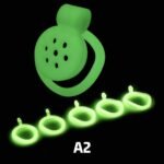 Glow-in-the-Dark Resin Chastity Cage - Image 3
