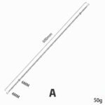 Extra-Long Double-Ended Beaded Metal Urethral Sound - Image 2