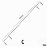 Extra-Long Double-Ended Beaded Metal Urethral Sound - Image 4